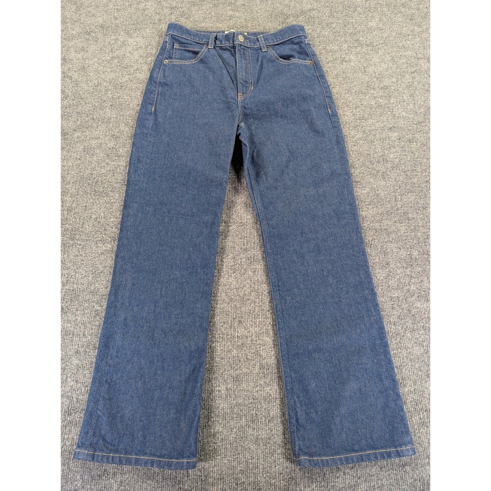Banana Republic Slim Stacked Bootcut Jeans Medium Wash Petite 27 515072